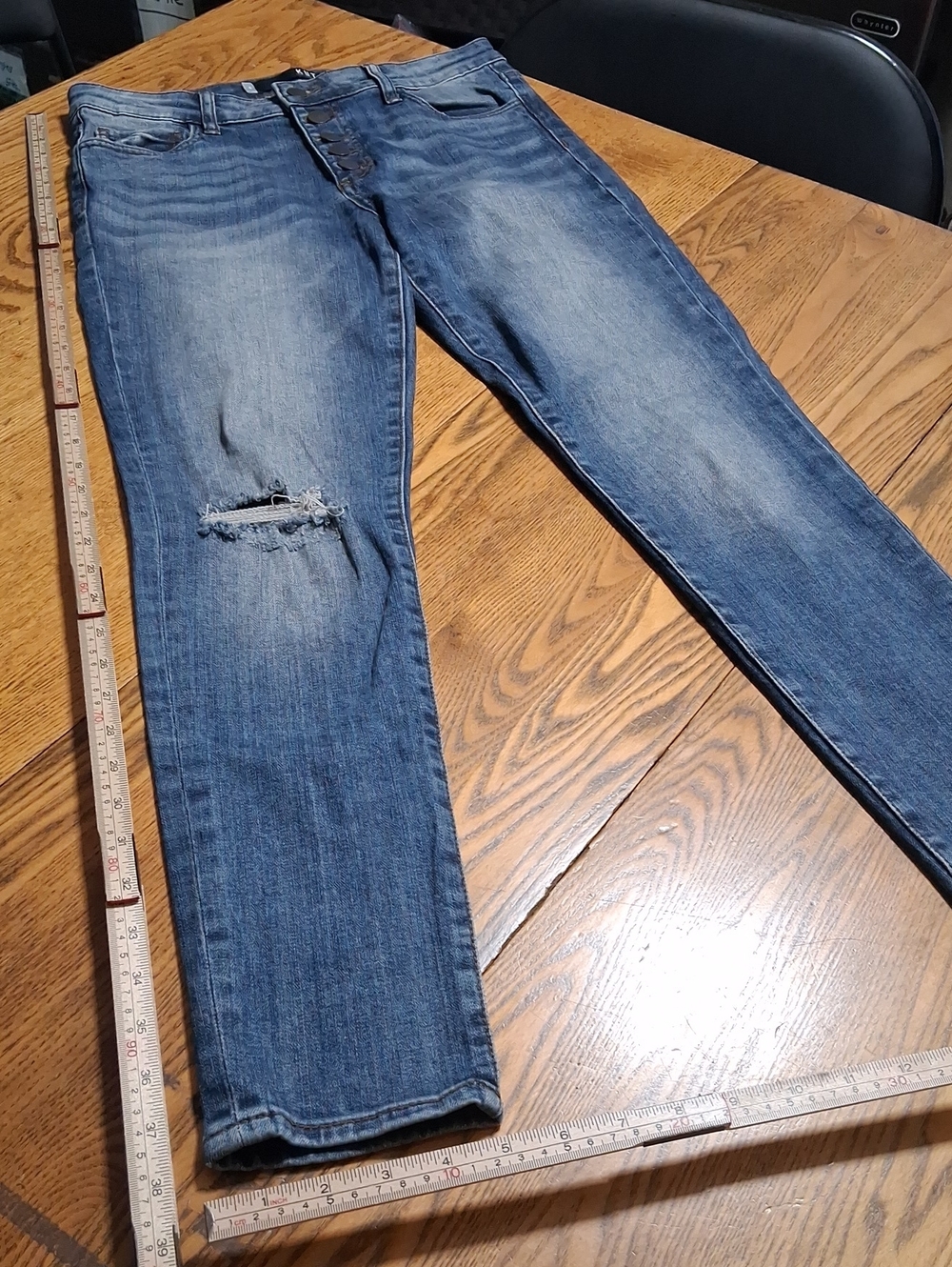 KUT FROM THE KLOTH Jeans Womens 4 BLUE DONNA SKINNY HIGH RISE ANKLE Used Pant